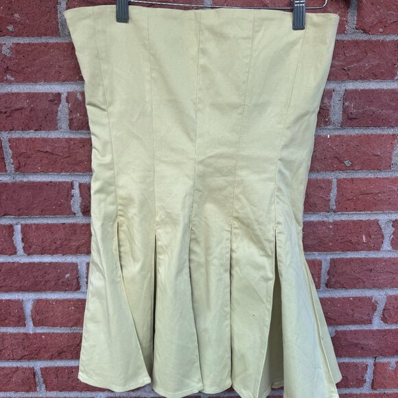 Gimaguas Williams Dress size Small, Yellow and Green - Picture 6 of 7